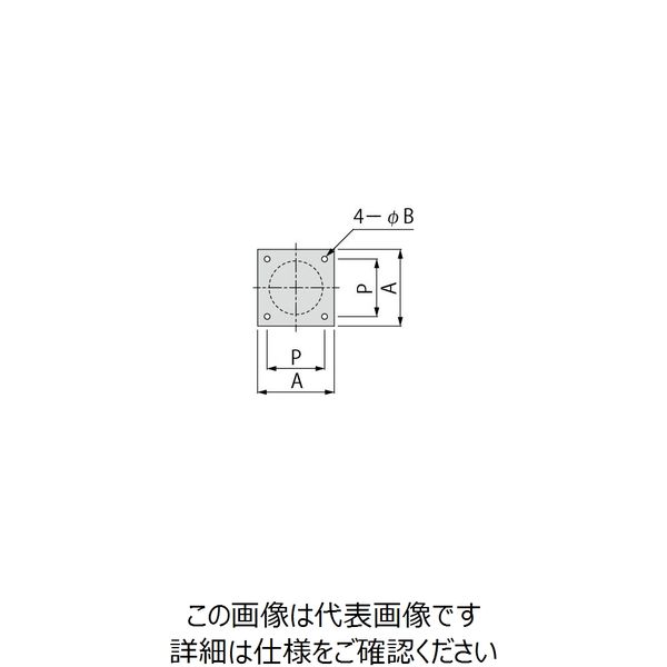 エスコ φ76.3x850mm バリケードスタンド(ステンレス製) EA983FK-117 1