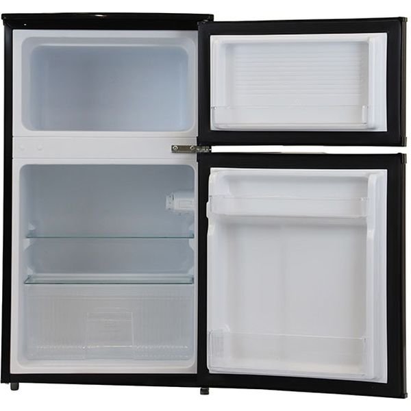 A-Stage 2ドア冷凍/冷蔵庫90L AS-R90BK-100 1台（直送品