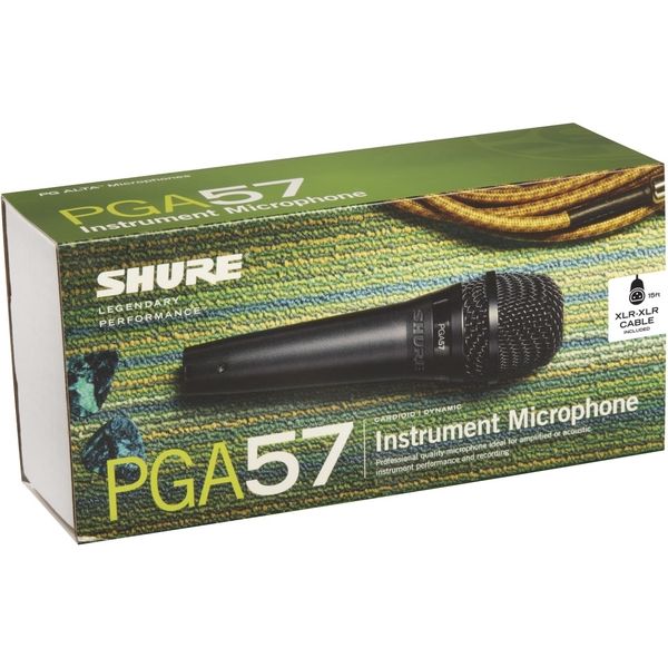 SHURE カーディオイド・ダイナミック・楽器用マイクロホン(XLRケーブル