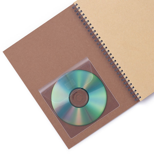 プラス CD DVD追加用替ポケット RE-141CD 5枚 (94391) RE-141CD 5枚