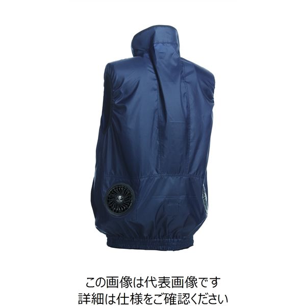 リンクサス COOLING BLAST ベスト型服地 ネイビー LL LX-6700WVN