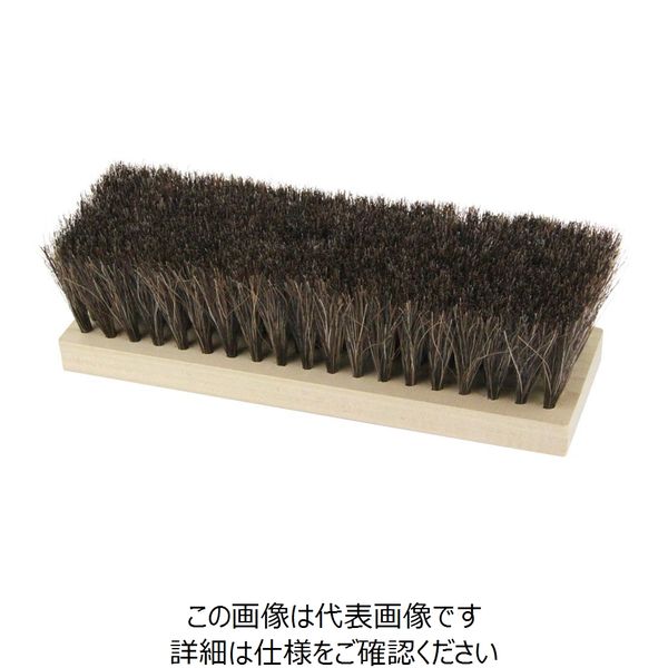 藤原産業 緑長 左官ブラシ ゴマ本馬毛 1丁 6行 柄なし 1チョウ 6