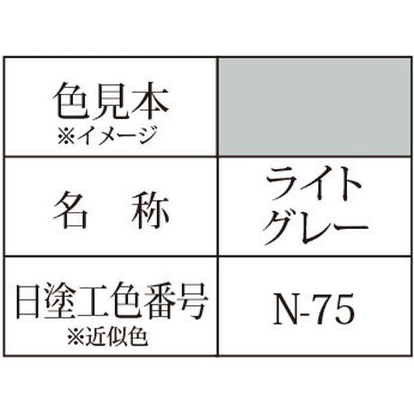 床塗料シリーズ 密着コンクリには(10KG)ライト グレー 1セット（直送品）