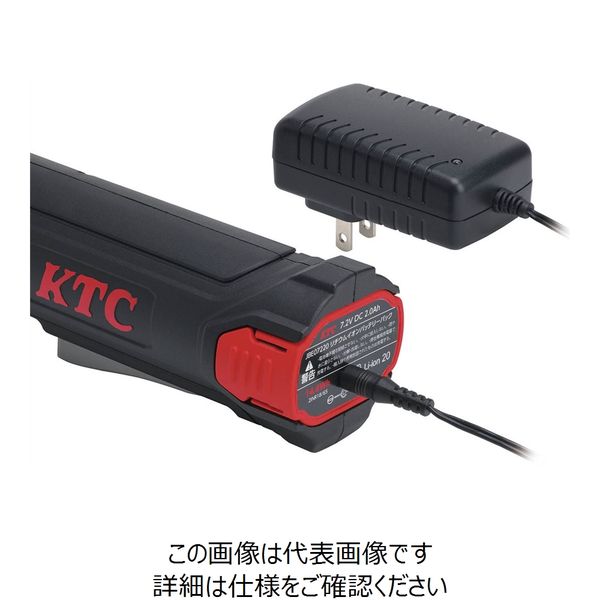 京都機械工具 KTC コードレスラチェットレンチ(JRE310)用 7.2V バッテリーパック JBE07220 1個（直送品） - アスクル