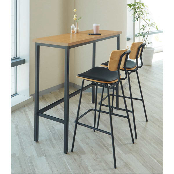 ナチュラルウッドのカウンターテーブル Colemanナチュラルウッドカウンターテーブル コールマン ナチュラル