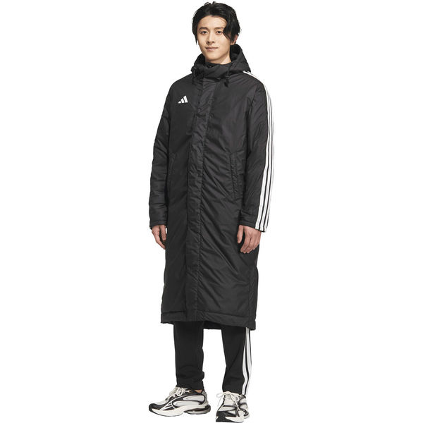 adidas(アディダス) アウター 防寒 スリーストライプス ルーズフィット