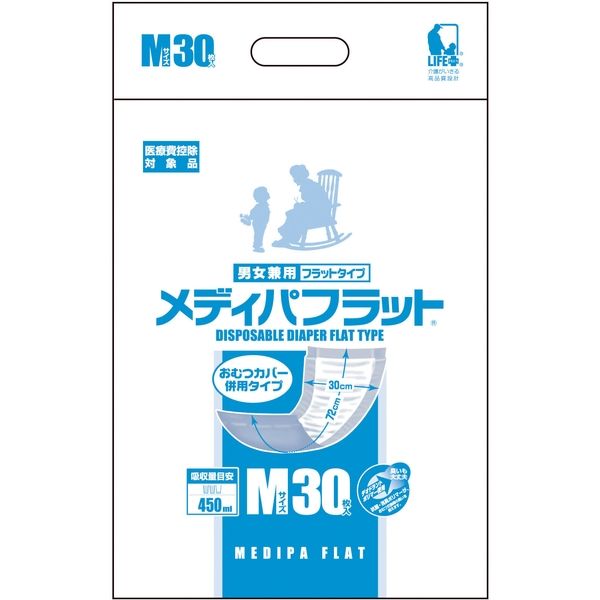 近澤製紙所 メディパフラット M 2983 30枚 200882 1ケース（4袋入） 　介援隊 T0187（直送品）