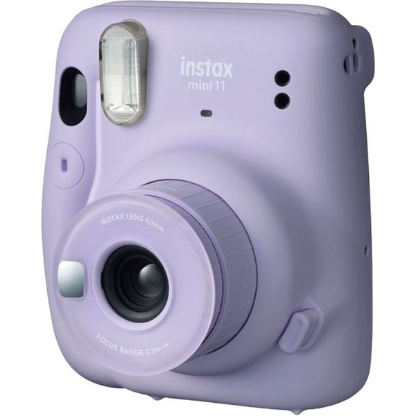 富士フイルム チェキ instax mini11 ライラックパープル＋専用ケース INS MINI 11 PURPLE+CASE 1セット（直送品）