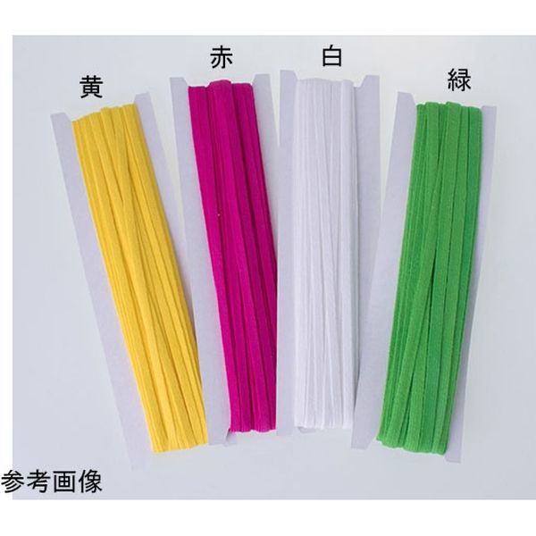 日腸工業 綿テープ 黄 5mm 10m 1袋 TC1524 ナビス品番：64-7655