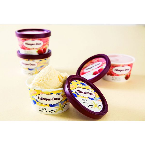 ハーゲンダッツ　スーパープレミアムクラブ　カップ＆スプーン　C　9364 ハーゲンダッツ スーパープレミアムクラブ カップ＆スプーン C 9364