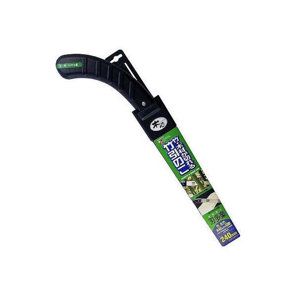 石鋸工業 刃多楽 竹引き サヤ付鋸240mm 553708 1枚（直送品