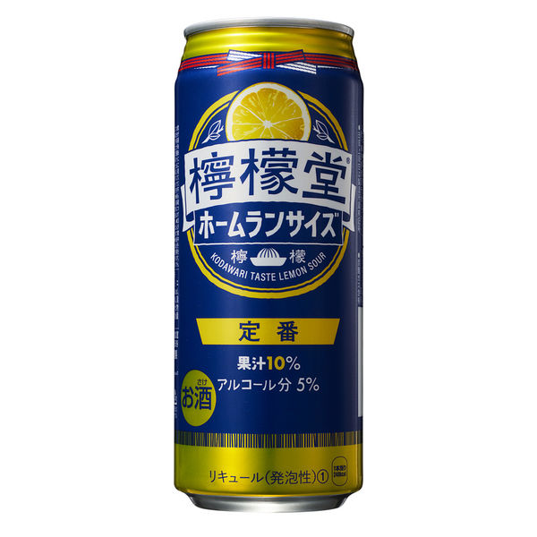 チューハイ 檸檬堂 檸檬堂 定番 500ml 1ケース（24本入） レモン