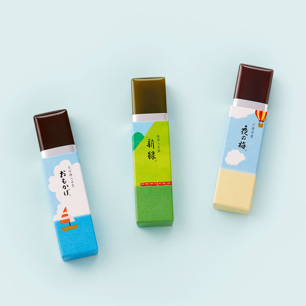 とらや〉夏パッケージ小形羊羹14本入 1箱 三越伊勢丹 和菓子