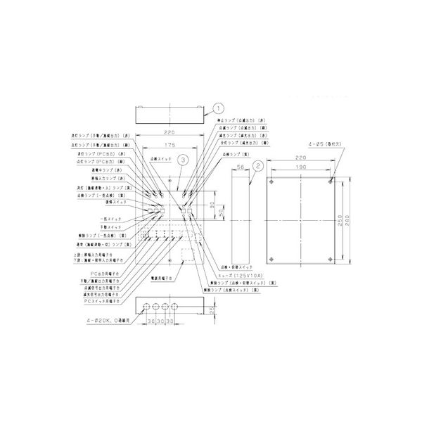 パナソニック 誘導灯用信号装置（３線式） FF90023　1個（直送品）