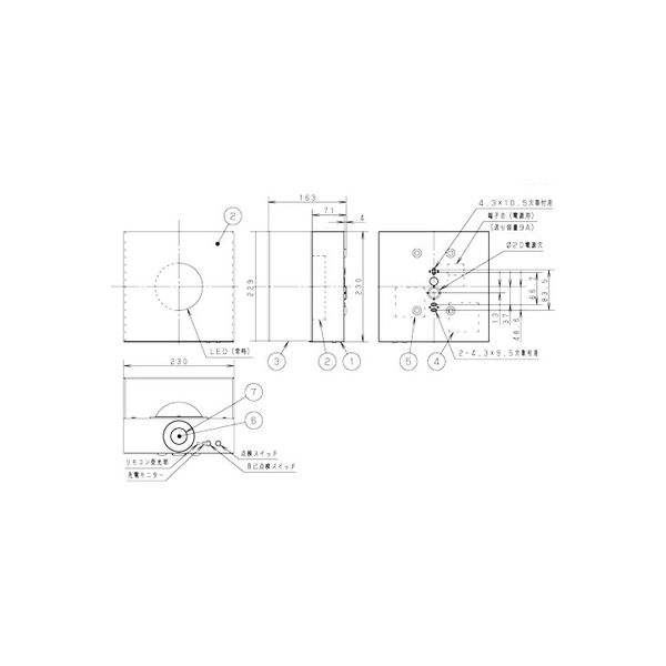 パナソニック 階段灯コンパクトブラケット　壁直付型 NNCF50130LE1　1個（直送品）