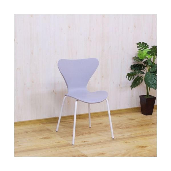 後藤家具物産 CC-ARI-LGY チェアー 4脚入（直送品） - アスクル