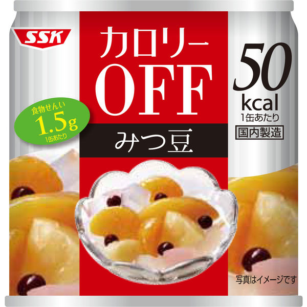 清水食品 カロリーOFF みつ豆 10缶 - アスクル