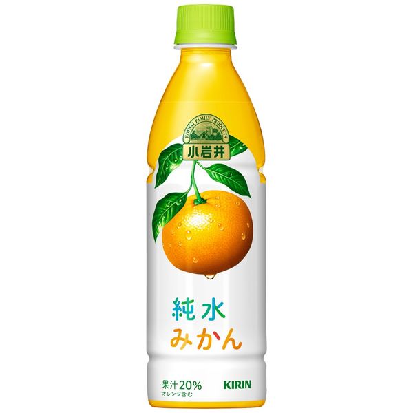 キリンビバレッジ 小岩井 純水みかん 430ml 1箱（24本入） - アスクル