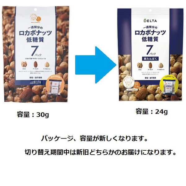 デルタインターナショナル 一週間分のロカボナッツ One More