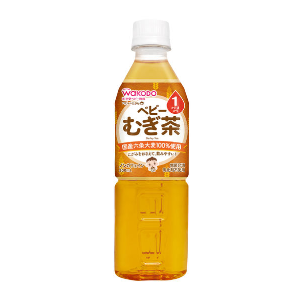 ぴんちゃんページ① 1ヵ月頃から】WAKODO 和光堂 ベビーのじかん むぎ茶 1セット