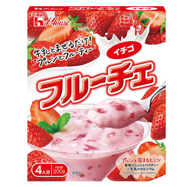 ハウス食品 フルーチェ イチゴ 200g 1セット（2個） - アスクル