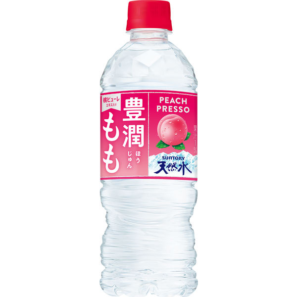 サントリー 豊潤もも＆サントリー天然水（冷凍兼用） 540ml 1箱（24本入）