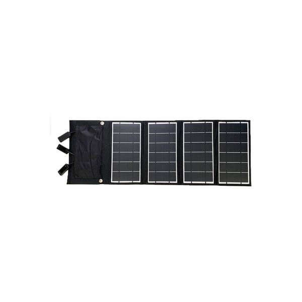 エアージェイ ソーラー充電器24W型 AJ-SOLAR24W BK 1個（直送品）