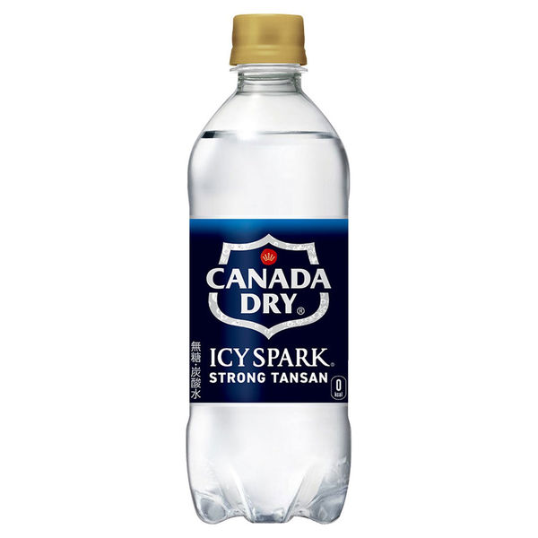 炭酸水】 ICY SPARK from カナダドライ 500ml 1セット（48本