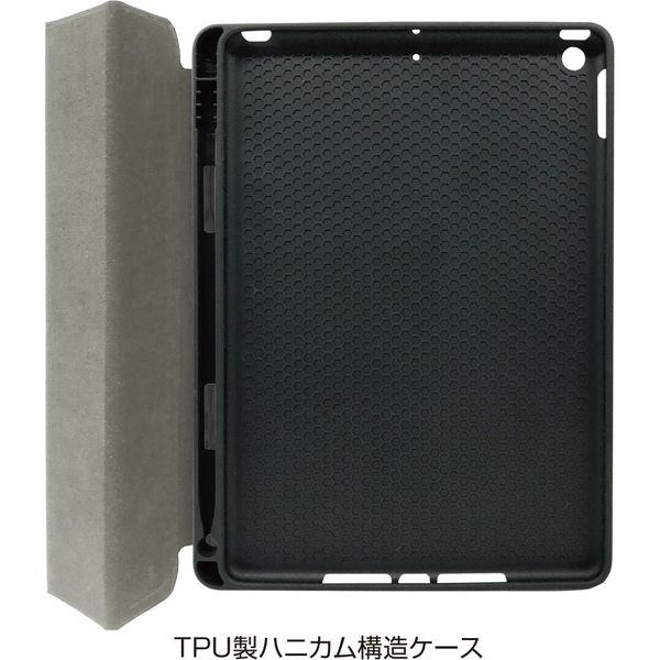 ナカバヤシ iPad 10.2inch 2019用 ハニカム衝撃吸収ケース