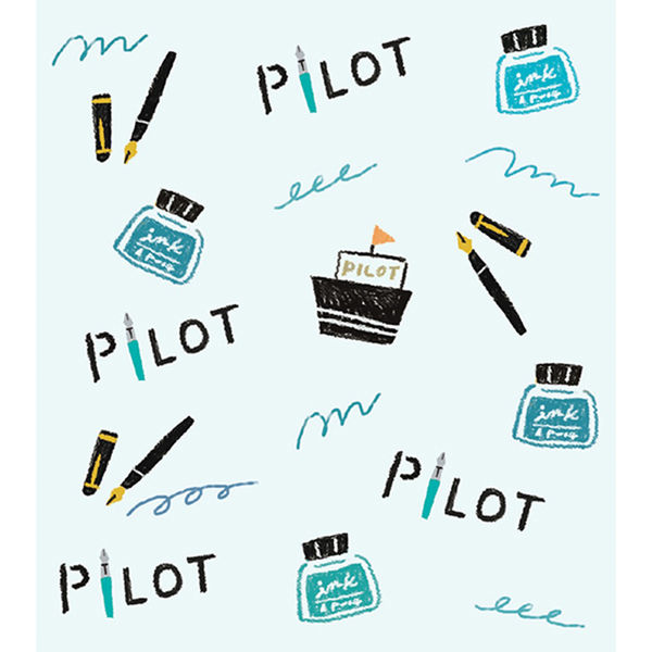 SC 文房具×FURUKAWAメモパッド100枚綴りパイロット柄 NS50-PIXFU-1 1冊