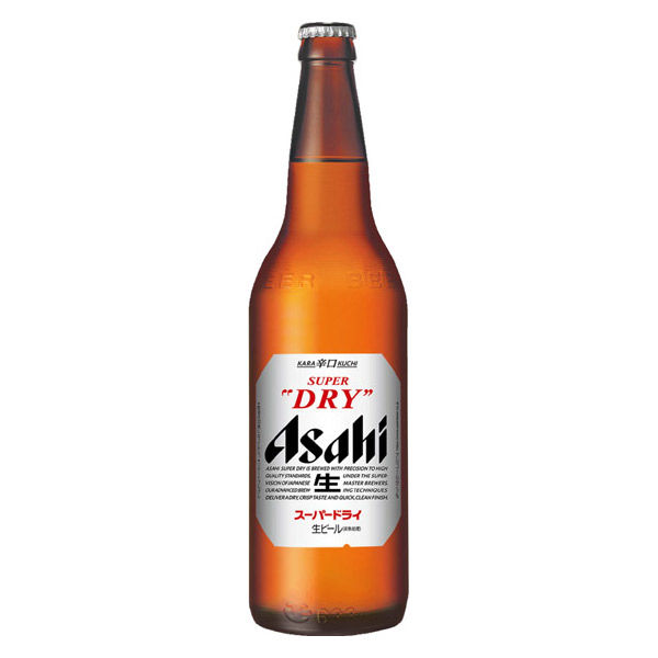 在庫処分セール)瓶ビール ビール アサヒスーパードライ 大びん