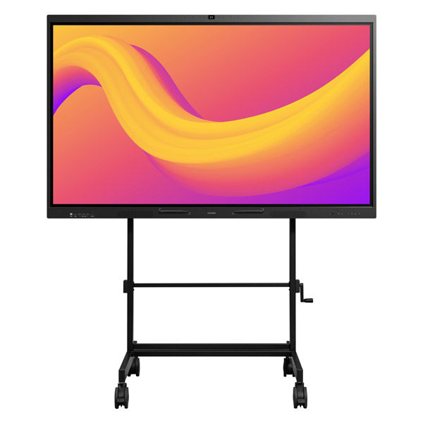 軒下渡し】【スタンドセット】アイリスオーヤマ 電子黒板 75インチ