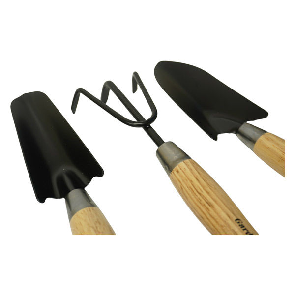 角利産業 スコップと熊手3本セット 70266 1セット（直送品） - アスクル