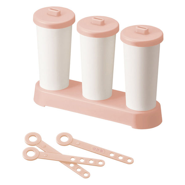 アイススタンド氷柱（つらら）ピンク 1セット(3セット) 製氷機