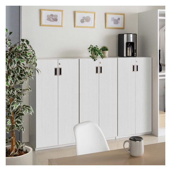 大洋 Shelfit 鍵付き 収納庫 幅598×奥行315×高さ1191mm ライトナチュラル OFS1260D30 LN+3段扉幅木 1台(直送品) 大洋 Shelfit 鍵付き 収納庫 幅598×奥行315×高さ1191mm ライトナチュラル OFS1260D30 LN+3段扉幅木 1台(直送品)