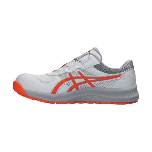 ASICS ウィンジョブ CP219 BOA ホワイト/ショッキングオレンジ 26.0cm