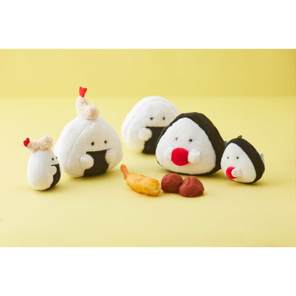 逸品社 マスコット ぎゅっとおにぎりさん おにぎり ぬいぐるみ 天むす