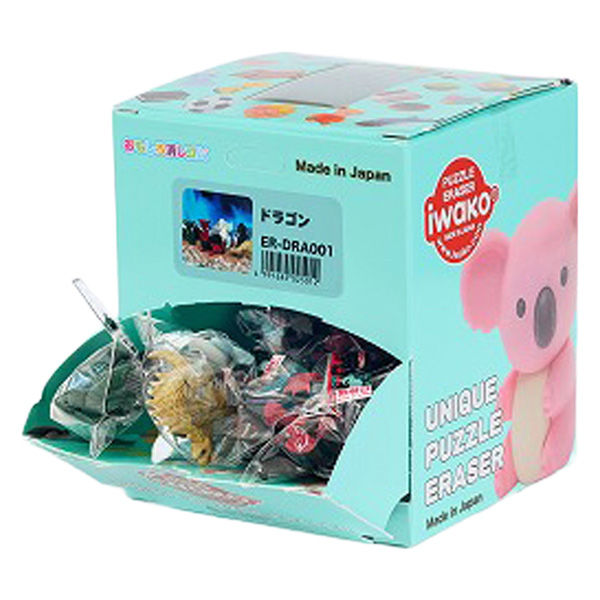 東京画鋲製作所 ドラゴン消しゴム ER-DRA001 1セット(120個)（直送品