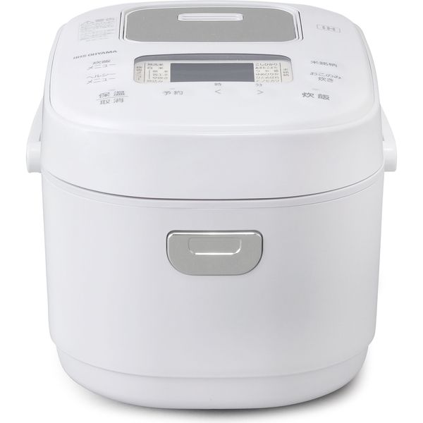 アイリスオーヤマ IHジャー 炊飯器 3合 銘柄炊き WLRC-IK30-W　ホワイト　1台（直送品）