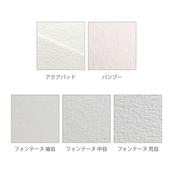 クレールフォンテーヌ 水彩紙5種 A4 アソートセット 1セット（直送品