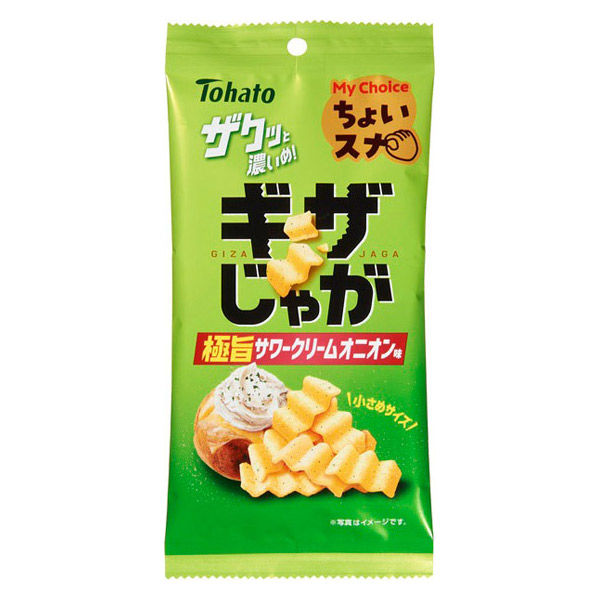 スナック菓子 小袋 ちょいスナ ギザじゃが 極旨サワークリーム