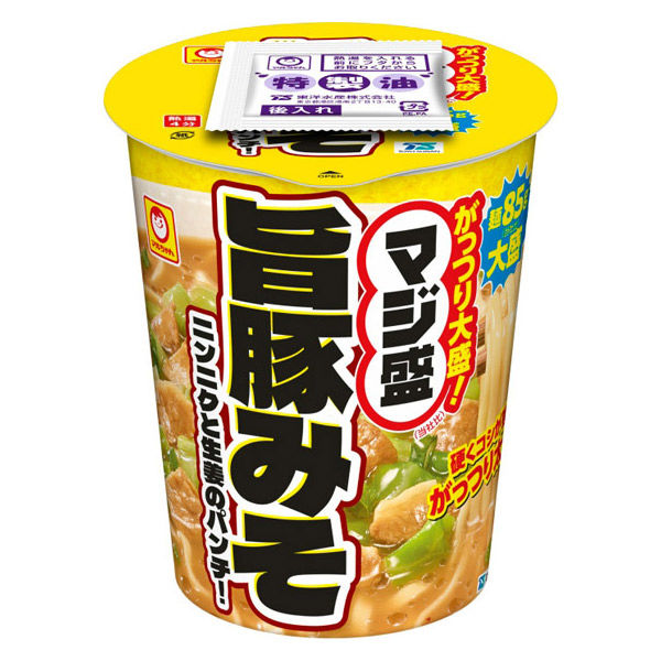 マルちゃん マジ盛 旨豚みそ 117g 12個 東洋水産 - アスクル
