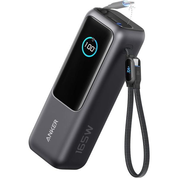 Anker Power Bank(25000mAh BuiltーIn&巻取り式USBーC) A1695N11 1本