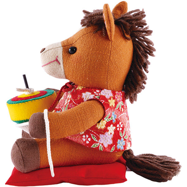 muffy 干支巳牙あり中3小2 オリムパス製絲(Olympus Thread) 干支 編みぐるみキット 午