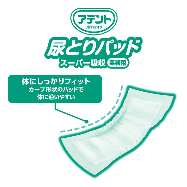 大王製紙 アテント 尿とりパッドスーパー吸収 業務用 21001574 1パック