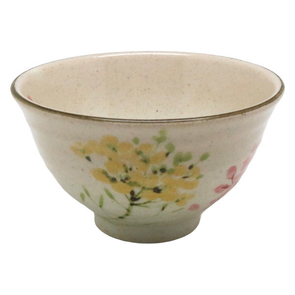 美濃陶苑 陶磁器 フォーシーズンズ茶碗春 17-57-2 1セット(3個入