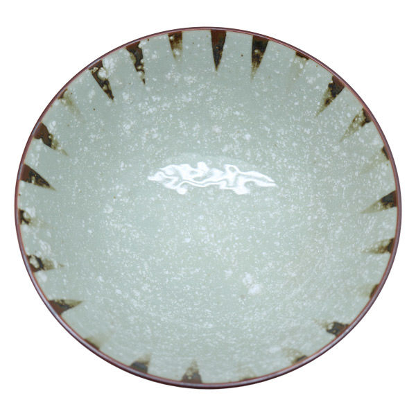 美濃の古陶 美濃陶苑 陶磁器 十草毛料ブルー 22-4-2 1セット(5個入)（直送品