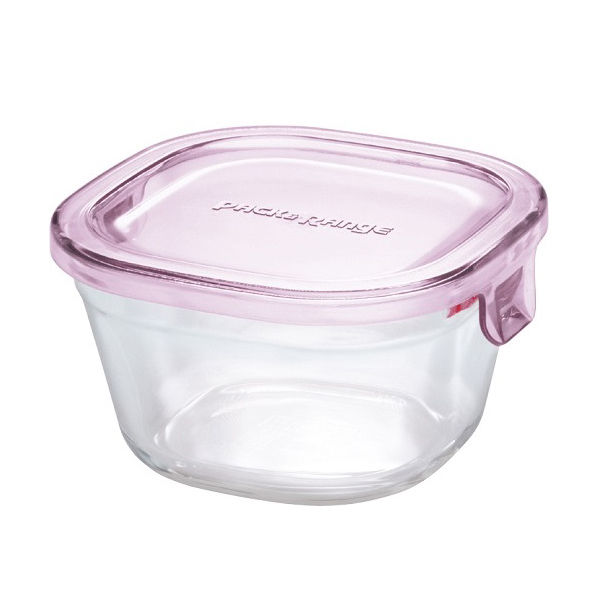 iwaki(イワキ) 耐熱ガラス 保存容器 システムセット・ミニ パック&amp;レンジ ピンク PS-PRN-4P2 d2ldlup Amazon｜iwaki(イワキ) 耐熱ガラス 保存容器 ピンク 4個セット パック