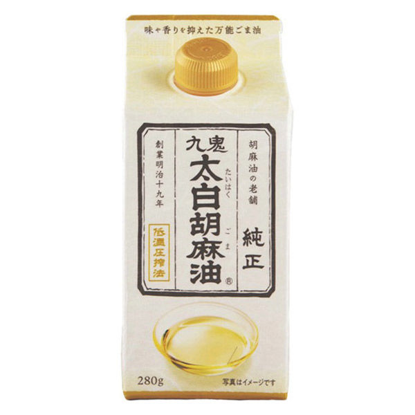 ごま（感謝） 月星印 調合胡麻油 | ごま油 業務用 | 九鬼産業株式会社