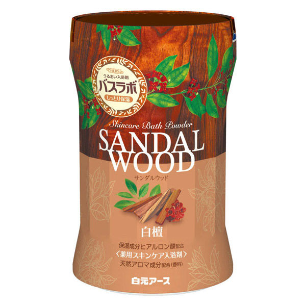 HERSバスラボ ボトル サンダルウッドの香り 540g 1セット（1本×5） 湯